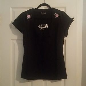 Sourpuss Sputnik Honey Top Black, XL